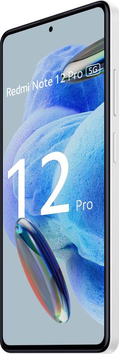 Image du produit Xiaomi Redmi Note 12 Pro 5G (128 Go, Blanc polaire, 6.67", Double SIM, 50 Mpx, 5G)