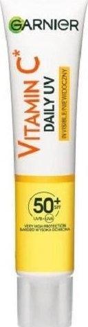 Immagine prodotto Garnier Vitamina C Day Glow Fluid con SPF50+ Invisible 40ml (Crema solare viso, SPF 50+, 40 ml, 50 g)