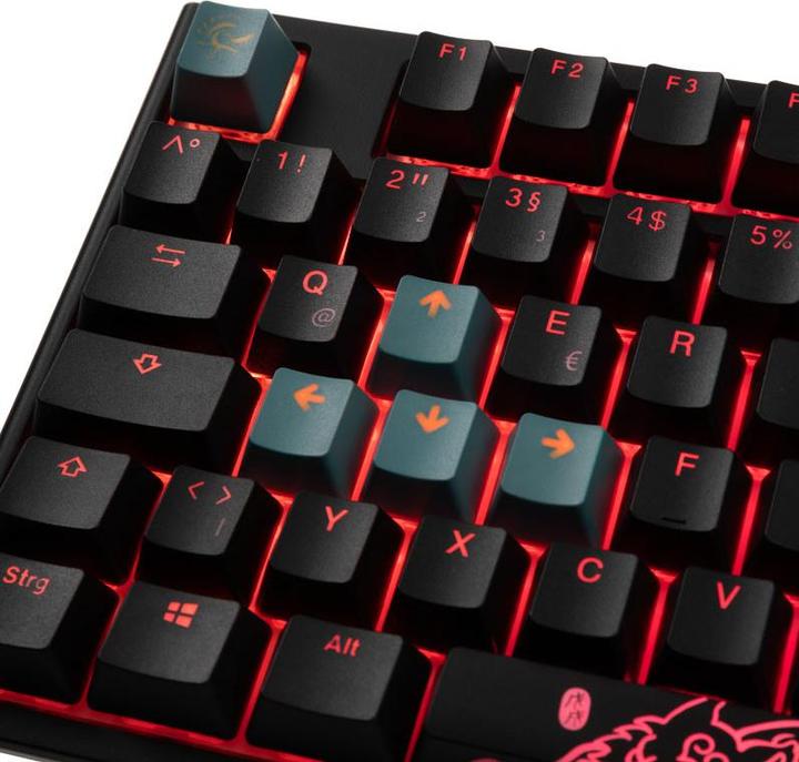 Actual product image Ducky One 2 TKL PBT (DE, Cable)