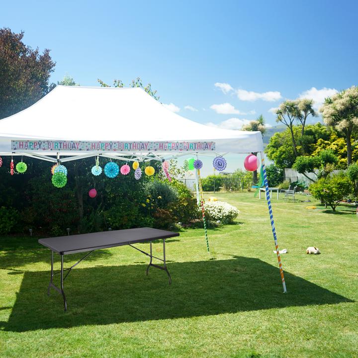 Immagine prodotto Relaxdays Tavolo da giardino (178 cm)