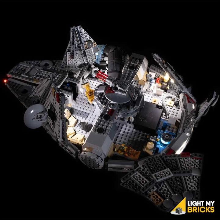 Produktbild Light my bricks LED Licht Set für LEGO Star Wars Millenium Falcon
