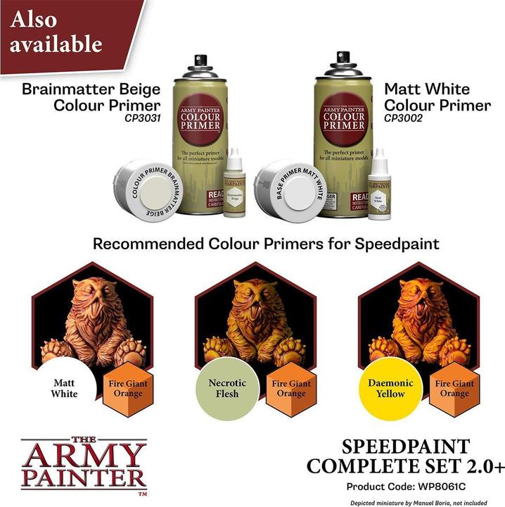 Produktbild The Army Painter Speedpaint Complete Set 2.0 (Pink, Rot, Bronze, Silber, Blau, Braun, Schwarz, Gelb, Gold, Violett, Substanz: Flüssigkeit, Grau, Grün, 1620 ml)
