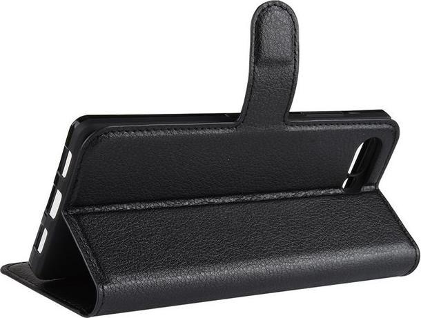Productafbeelding MU Classic Litchi Leren Boekomslag Serie (Blackberry KEY2)
