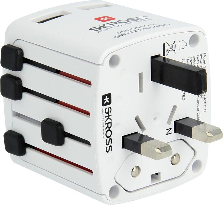 Actual product image Skross World USB Charger