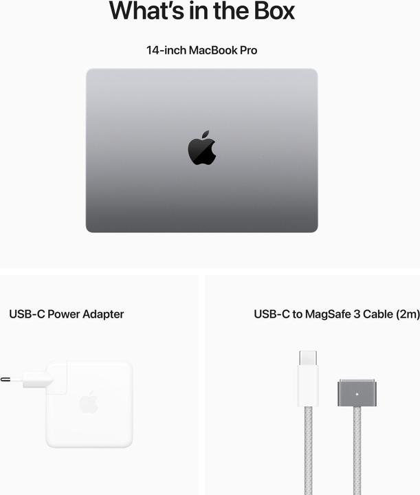Produktbild Apple MacBook Pro – 2023 (14", M2 Max, 32 GB, 1000 GB, CH)