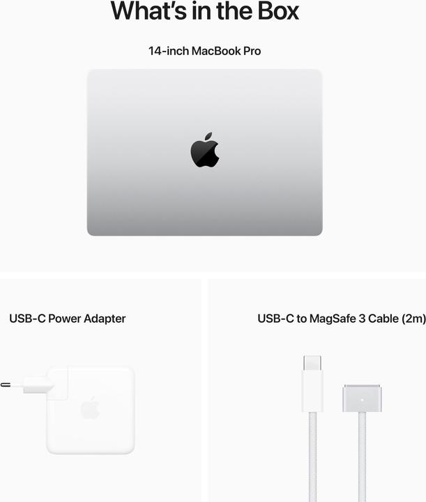 Actual product image Apple MacBook Pro - 2023 (14", M2 Pro, 16 GB, 1000 GB, CH)
