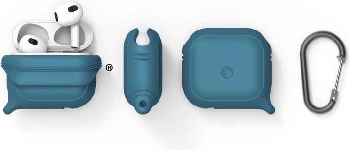 Actual product image Catalyst AirPods 3rd Gen. Waterproof Case Marine Blue (Headphone sleeve)