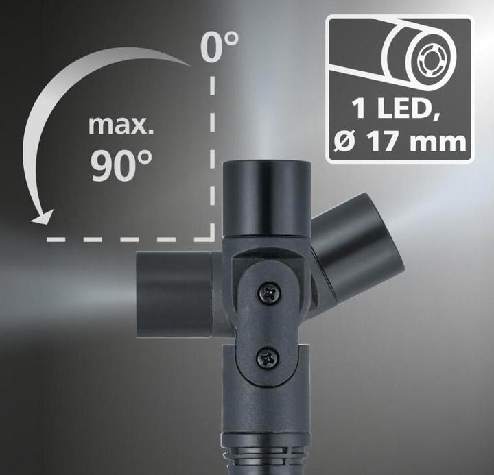 Actual product image Laserliner Endoscope Professional video inspection system with stepwise adjustable swivel range