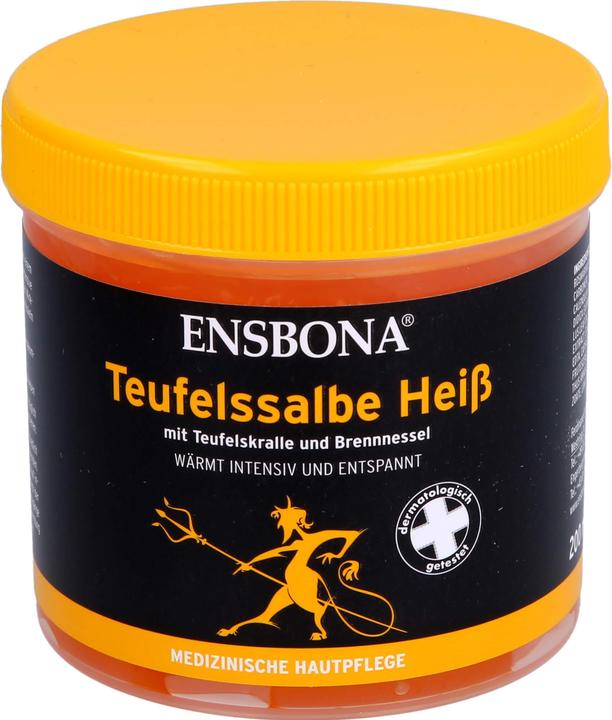 Produktbild Ensbona Teufelssalbe heiss, 200 ml Salbe (Körpercreme, 200 ml)