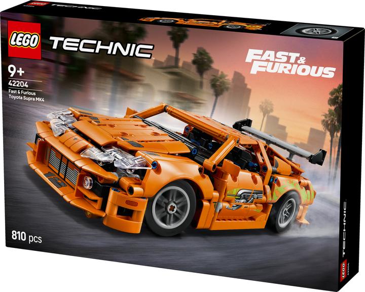 Actual product image LEGO Fast and Furious Toyota Supra MK4 (42204, LEGO Technic)