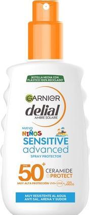 Actual product image Garnier Niños Sensitive Advanced Vapo SPF50 200ml (Suntan cream, SPF 50+, 200 ml)