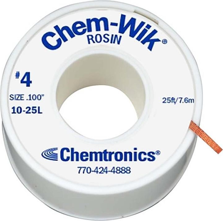 Actual product image ChemWik Desoldering cord 2.80 mm 7.50 m (desoldering litz)
