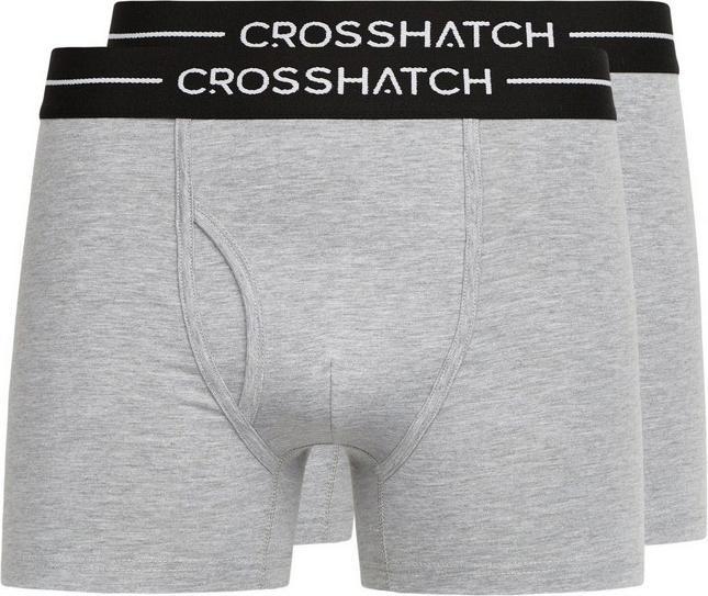 Crosshatch Mens Ambek Boxer Shorts (Pack of 2)