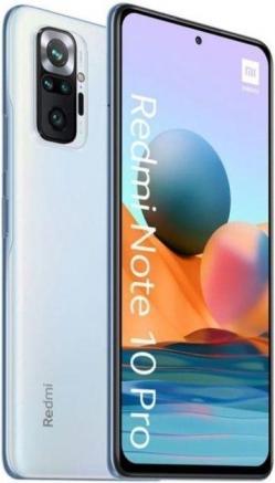 Produktbild Xiaomi Redmi Note 10 Pro (128 GB, Glacier Blue, 6.67", Dual SIM, 108 Mpx, 4G)