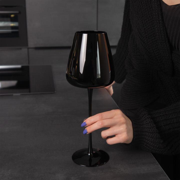 Produktbild Intirilife Wein Glas Set für Rotwein Weisswein (50 cl, 4 Gläser, Weingläser Set)