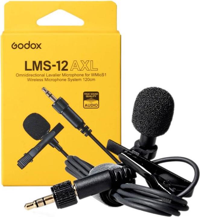 Immagine prodotto Godox LMS-12A AXL Microfono lavalier omnidirezionale