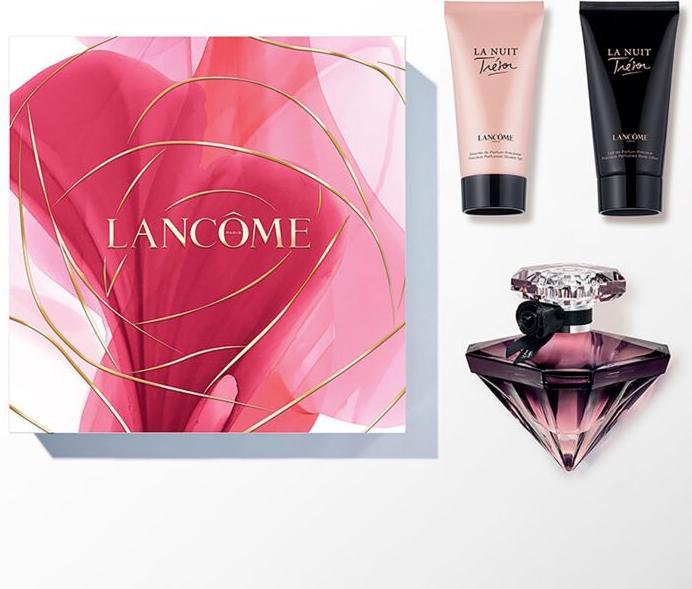 Lancôme La Nuit Trésor 50ml Set Eau de Parfum 50ml + Body Lotion 50ml + Shower Gel 50ml (Parfum set)