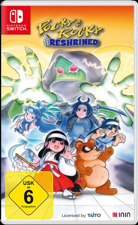 Actual product image ININ Games Pocky & Rocky Reshrined (Switch, DE)