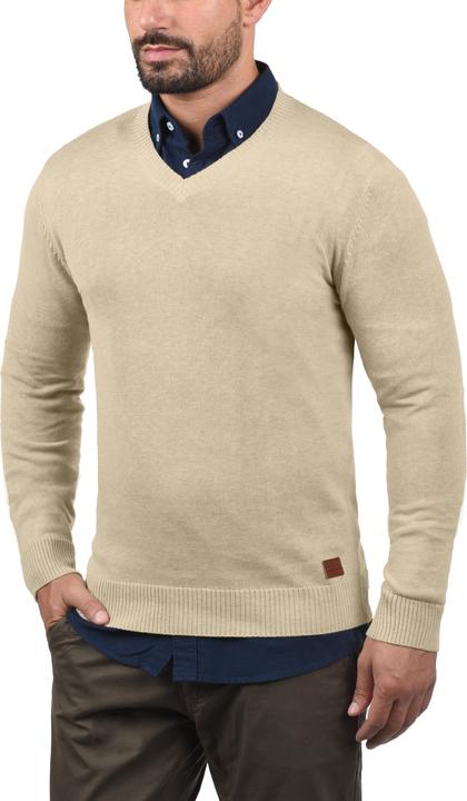 Image du produit Blend Lasse Pull Sweat Homme Avec Col-V Moucheté (XXL)