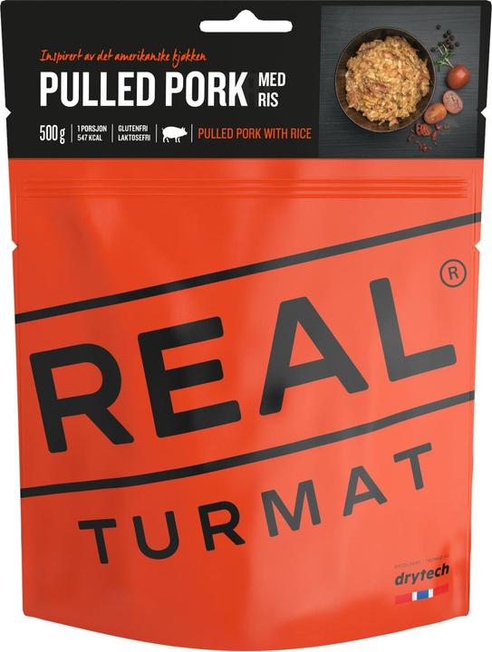 Produktbild REAL Hauptgericht Pulled Pork mit Reis (121 g)