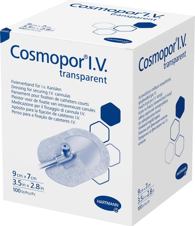 Actual product image Cosmopor I.V. 9x7cm transparent (100 x)