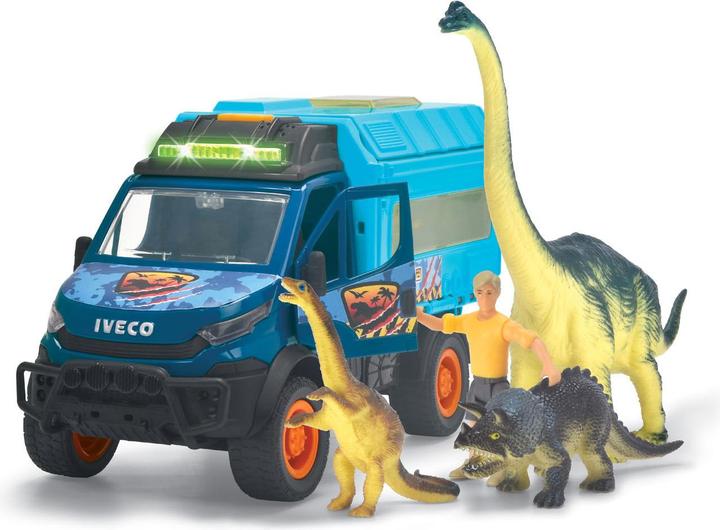 Actual product image Dickie Dino World Lab Truck playset