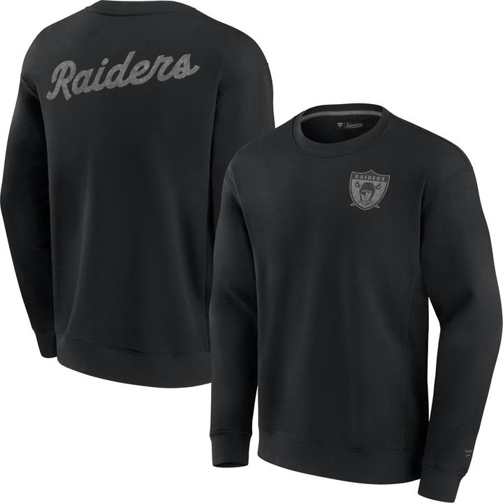 Actual product image Fanatics Las Vegas Raiders Heritage Fleece Crew Sweatshirt S (S)