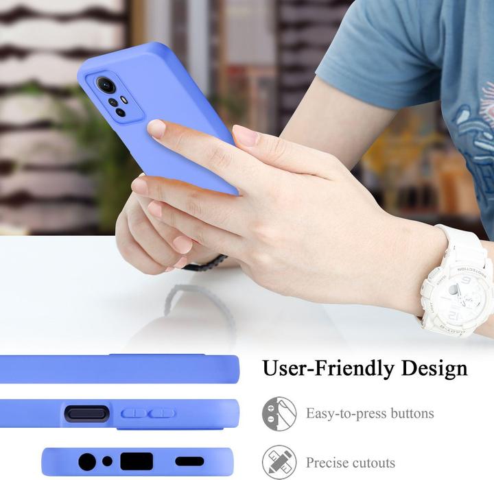 Immagine prodotto Cadorabo Custodia per Redmi Note 12S in TPU con design in silicone per la protezione dai liquidi (Xiaomi Redmi Note 12S)