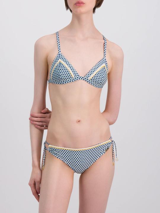 Immagine prodotto Watercult Top bikini "Nautic Call" blu/piccolo a fantasia (40)