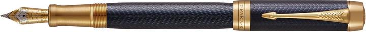 Produktbild Parker Pen Duofold Prestige Blue Chevron (Schwarz, 1 x)