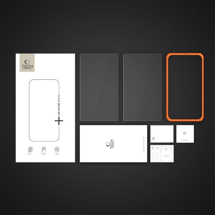 Produktbild Tech-Protect Easy Set+ 2er-Pack Panzerglas für Nintendo Switch 2 - transparent (Switch)