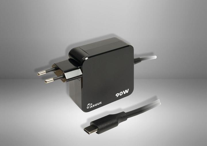 Image du produit Intertech Inter-Tech PD-Charger USB C,PSU PD-2090, PD 90W, noir (90 W)