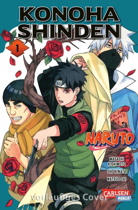 Actual product image Naruto - Konoha Shinden 1 (German, Masashi Kishimoto, Shou Hinata, 2024)
