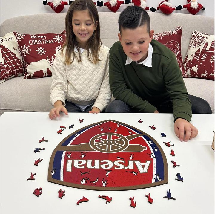 Produktbild Iconic Arsenal FC - Logo - Holz Puzzle Grösse M (270 Teile) (270 Teile)