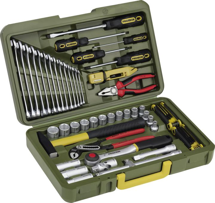 Produktbild Proxxon PKW- und Universalwerkzeugkoffer (47 Teile)