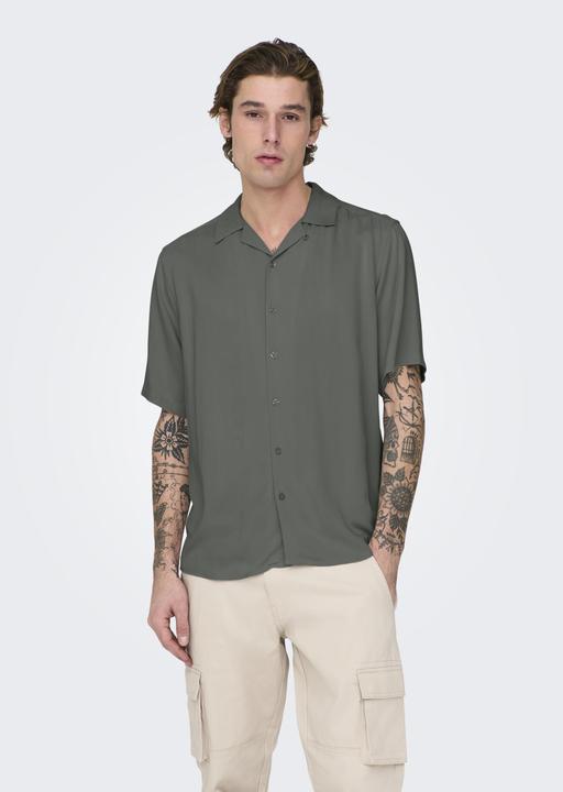 Produktbild Only & Sons Onsdash Life Reg Visc Res Ss Shirt (S)