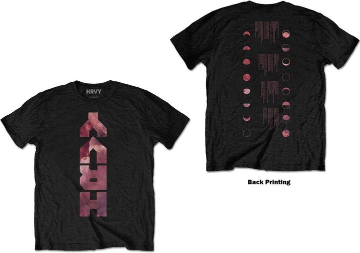 Immagine prodotto Hrvy Maglietta in cotone con stampa sul retro dei testi personali, unisex adulto (XL)