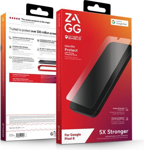 Produktbild Zagg Invisibleshield Glass Elite Am (1 Stück, Google Pixel 8)