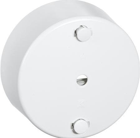 Image du produit LK Rosace de collier 4 conducteurs+masse Ø 80 mblanc