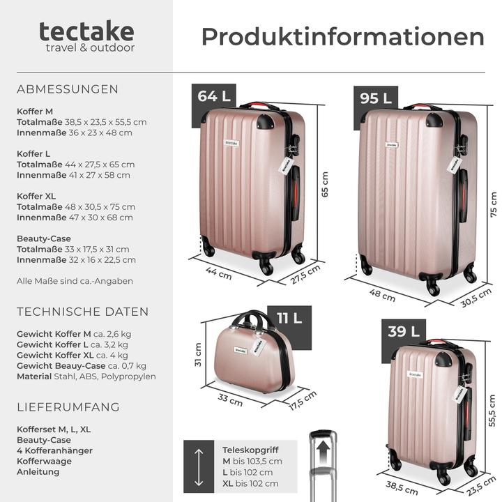 Produktbild tectake Cleo (95 l, L (90 - 115l))