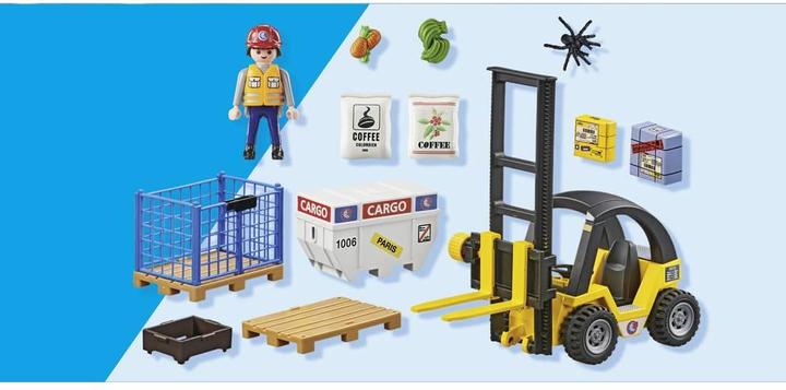 Produktbild Playmobil Gabelstapler mit Fracht (71528, Playmobil My Life)