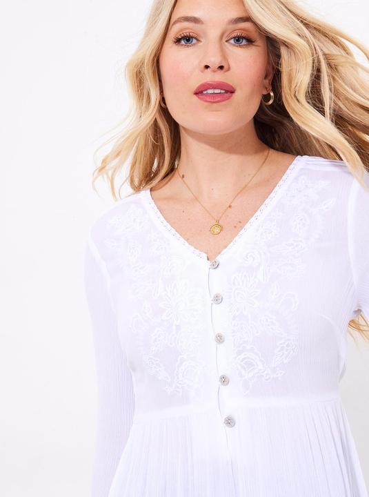 Image du produit Joe Browns Lace Trim Embroidered Tunic (38)