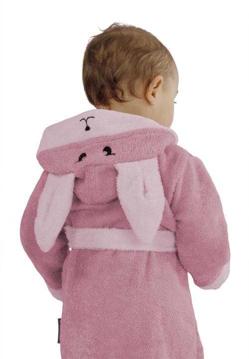 Actual product image Normani Frottee Bademantel für Kinder aus Bio-Baumwolle - 9703 (134, 140)