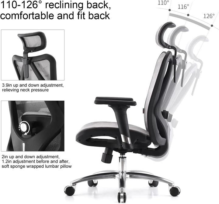 Image du produit Sihoo Chaise de bureau
