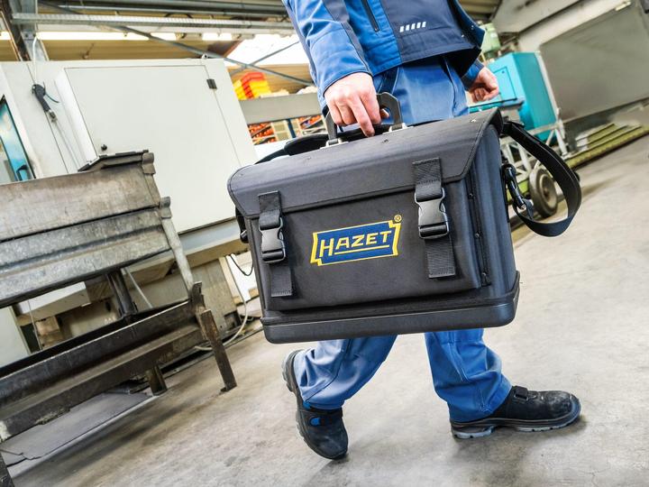 Actual product image HAZET Werkzeugtasche ∙ gross ∙ mit 89 Profi-Werkzeugen 191T-2/89 ∙ 470 mm x 310 mm x 300 mm ∙ Number… (89 pieces)