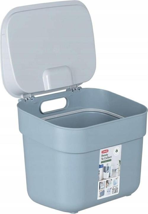 Actual product image Curver Kosz Do Segregacji śmieci 5l Ready To Collect Szarobłękitny (5 l)