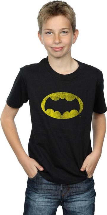 Immagine prodotto Maglietta Batman Serie TV Ragazzi con Logo Distressed (140, 146)