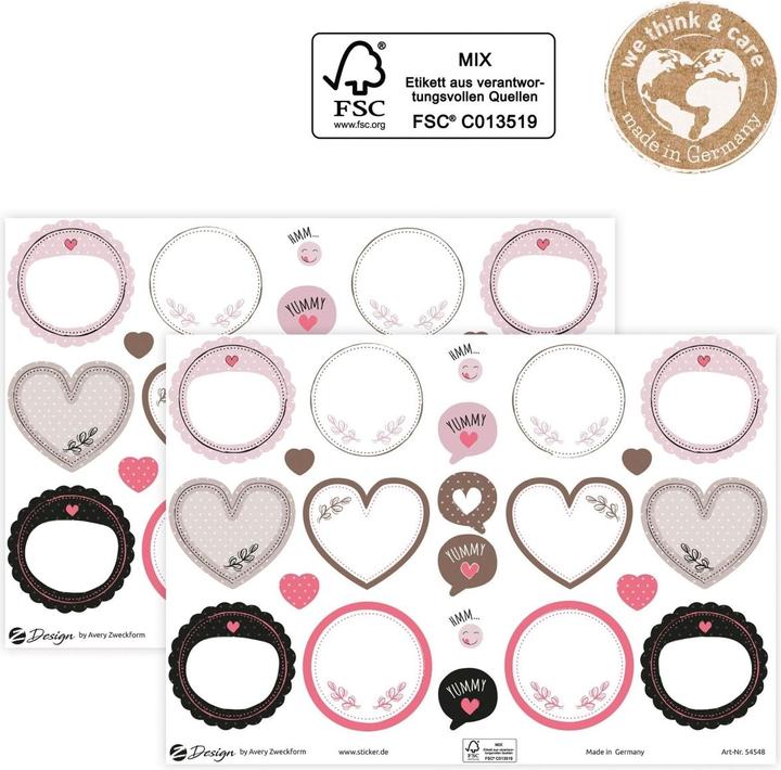 Produktbild Avery Kitchen Sticker