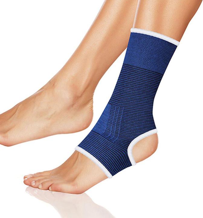 Produktbild Lifemed Sportbandagen elastisch blau, Fussgelenkschutz, Grösse: XL (XL)