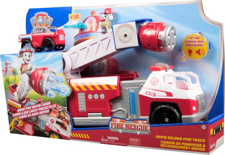 Actual product image Spin Master PAWPatrol-Fire Rescue-Deluxe Feuerwehr Fahrzeug